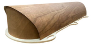 Artisan plain casket from Return To Sender - available from Aroha Funerals