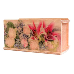 Celebration Ash Urn from Departure Lounge - available from Aroha Funerals