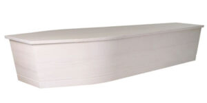 Kowhai Whitewash Casket from Return To Sender