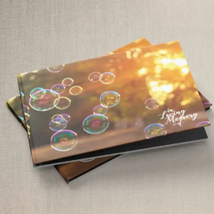 Memorial Books available from Aroha Funerals