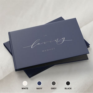 Memorial Books available from Aroha Funerals