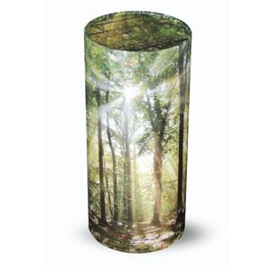 Sunshine Forest Scatter Tube - available from Aroha Funerals